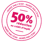 Réduction de 50%